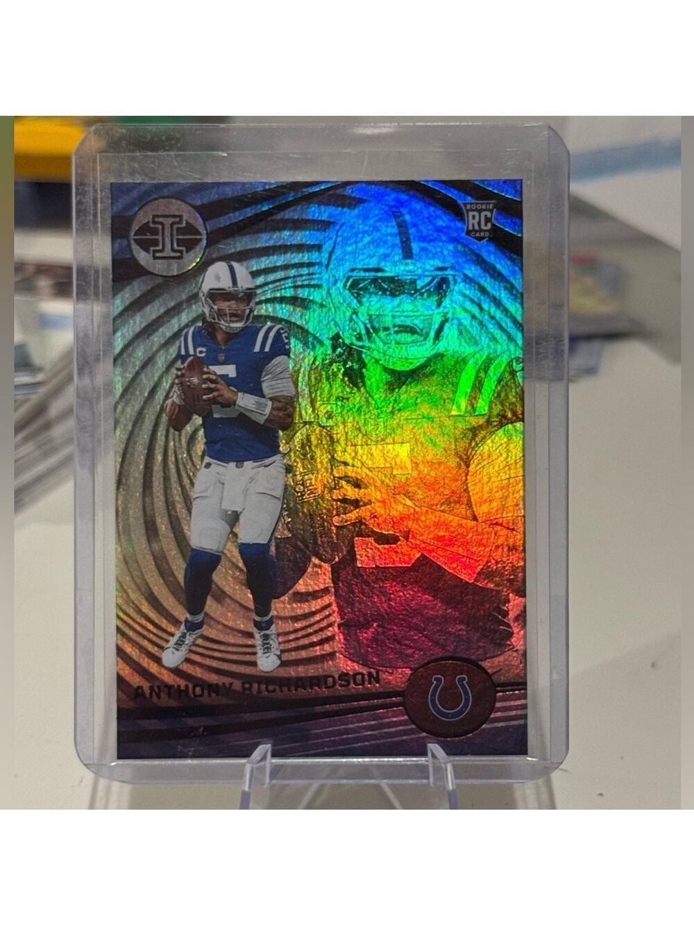 🔥 2023 Anthony Richardson Panini Illusions Hologram rookie card